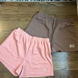 Brown and pink Shorts